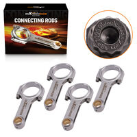 MAX PEEDING RODS Racing Connecting Rod Rods Fit For Porsche 914 2.0L 4cyl Bielle Pleuel 131mm