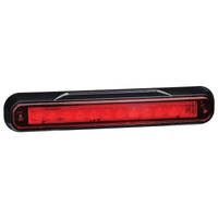 Narva 9-33V Model 39 LED Stop/Tail Lamp Black Surface Mount (Blister Pack Of 1)