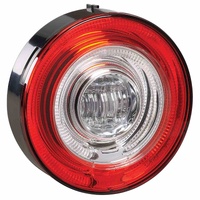Narva 9-33V LED Model 57 Rear Stop Lamp (Red) With Tail Ring (Red)