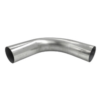 2.5" Inch 90 Degree 63mm Aluminised Mild Steel Exhaust Pipe Mandrel Bend