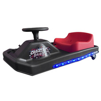 36V Electric Drift Kart For Kids & Teens Brushless Motor LED 3 Speeds Cart