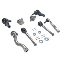 Fit For Mitsubishi Pajero NM NP NS NT 05/2000-03/2010 8Pcs Steering Rack Tie Rod Ends Ball Joints