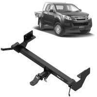 TAG Heavy Duty Towbar & Direct Fit Wiring Harness For Isuzu D-MAX With Bumper Step 06/2012 - 06/2020