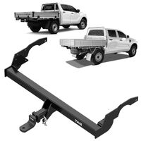 TAG Heavy Duty Towbar & Direct Fit Wiring For Ford Ranger PX2 PX3 Cab Chassis Models 06/2015 - 06/2022