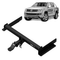 TAG Heavy Duty Towbar & Direct Fit Wiring For Volkswagen Amarok 2H Cab Chassis No Step 02/2011-12/2022