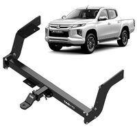 TAG Heavy Duty Towbar & Direct Fit Wiring For Mitsubishi Triton MR Series With Rear Bumper Step 12/2018 - 2024