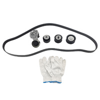 Fit For BMW 740i 740Li F01 F02 X6 E71 11287627052 2008-2012 Belt Tensioner Kit & Pulley