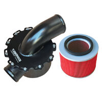 TURBO PROS Upgrade High Flow Air Box & Filter Fit For Nissan Patrol GQ GU 2.8L 3.0L 4.2L 4.5L 4.8L