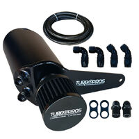 TURBO PROS Turbo Pros High Flow - AN8 Oil Catch Can Fit For Ford Falcon XR6 BA BF FG Barra 4.0L
