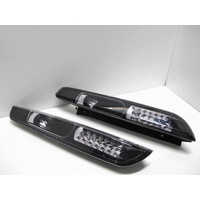 Black LED Tail Lights Fit For Ford Focus XR5 Zetec 2008-2010