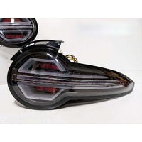 Fit For Mazda MX-5 ND 2015-2022 Black 3D Full LED Sequential Indicators Tail Lights