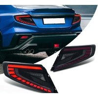 Fit For Subaru WRX VB 2022-2025 V4 Smoke Red LED Dynamic Taillights