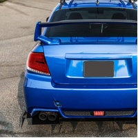 Fit For Subaru Impreza WRX STI G3 4D 2008-2013 Spec D Clear Red LED Taillights