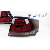 Fit For Subaru Impreza WRX STI Sedan G3 2008-2013 Spec D Smoked Red Sequential LED Taillights