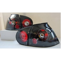 Fit For Volkswagen GOLF V GTI MK5 2003-2008 Black Altezza Tail Lights