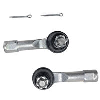Fit For Nissan Maxima A32 A33 VQ30DE  3.0L Pulsar N16 1.8L Sedan Hatchback FWD 485200C025 1999-2006 2 x Outer Tie Rod Ends