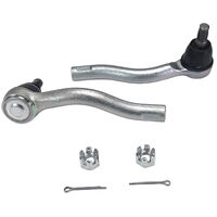 Fit For Nissan Navara D23 NP300 D40 2.3L YS23DDT 2.5L QR25DE YD25DDTI Thai Bulit 2008-ON D8520EB70A D8640EB70A Pair Outer Tie Rod Ends