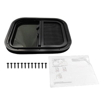 Fit For UTE Canopies RV Caravans Motor Homes Horse Floats Caravan Sliding Window 500 x 400mm